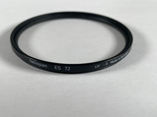 Heliopan UV Filter ES72 72mm Germany