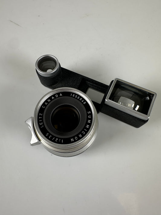 Leica V1 Eight / 8 Element Summicron 35mm F2 w/ Goggles SAWOO Canada