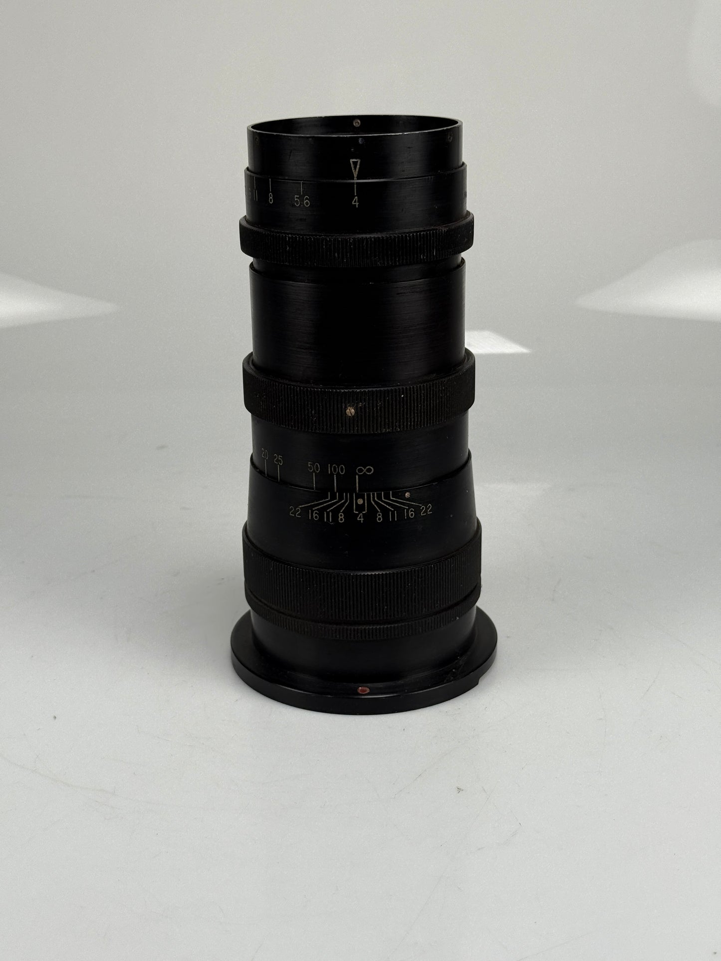 Graflex Kodak Ektar 8 inch 205mm f4 lens for KE-4 military camera