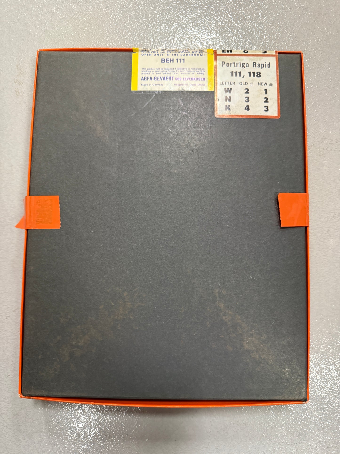 Agfa Brovira Photo Paper 100 Sheets 8x10 inch BEH 111 5