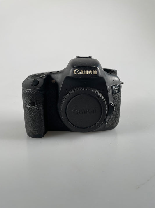 Canon EOS 7D 18.0 MP Digital SLR Camera Black Body Only