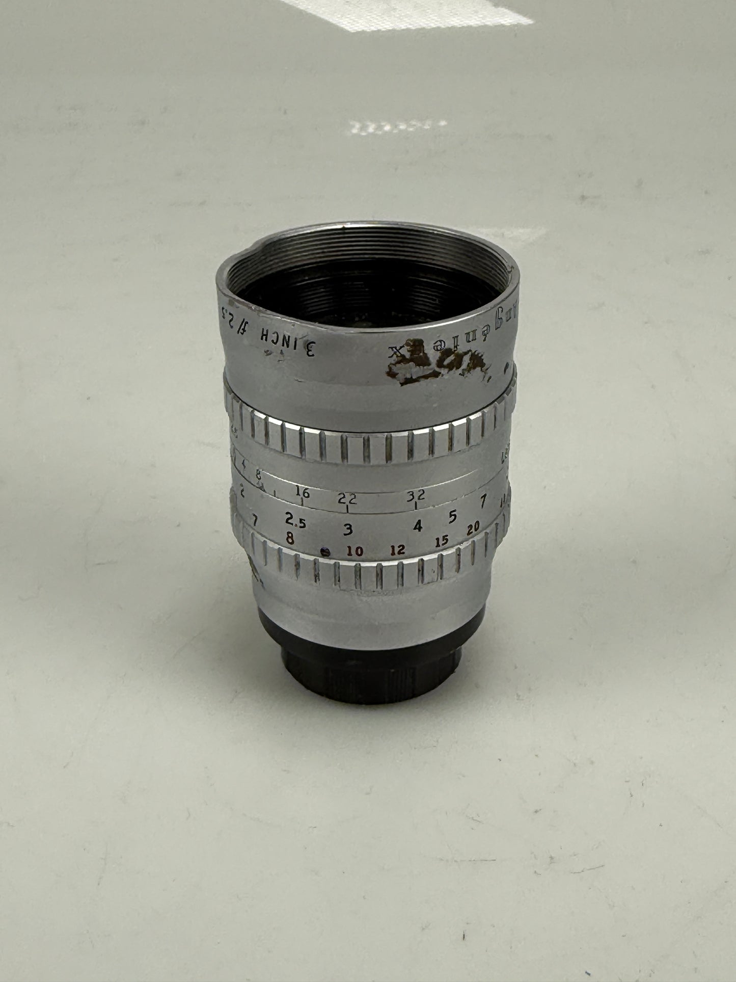 B&H Angenieux 3 Inch 75mm F2.5 C Mount Lens Camera Adapt M4/3 BMPCC Bolex