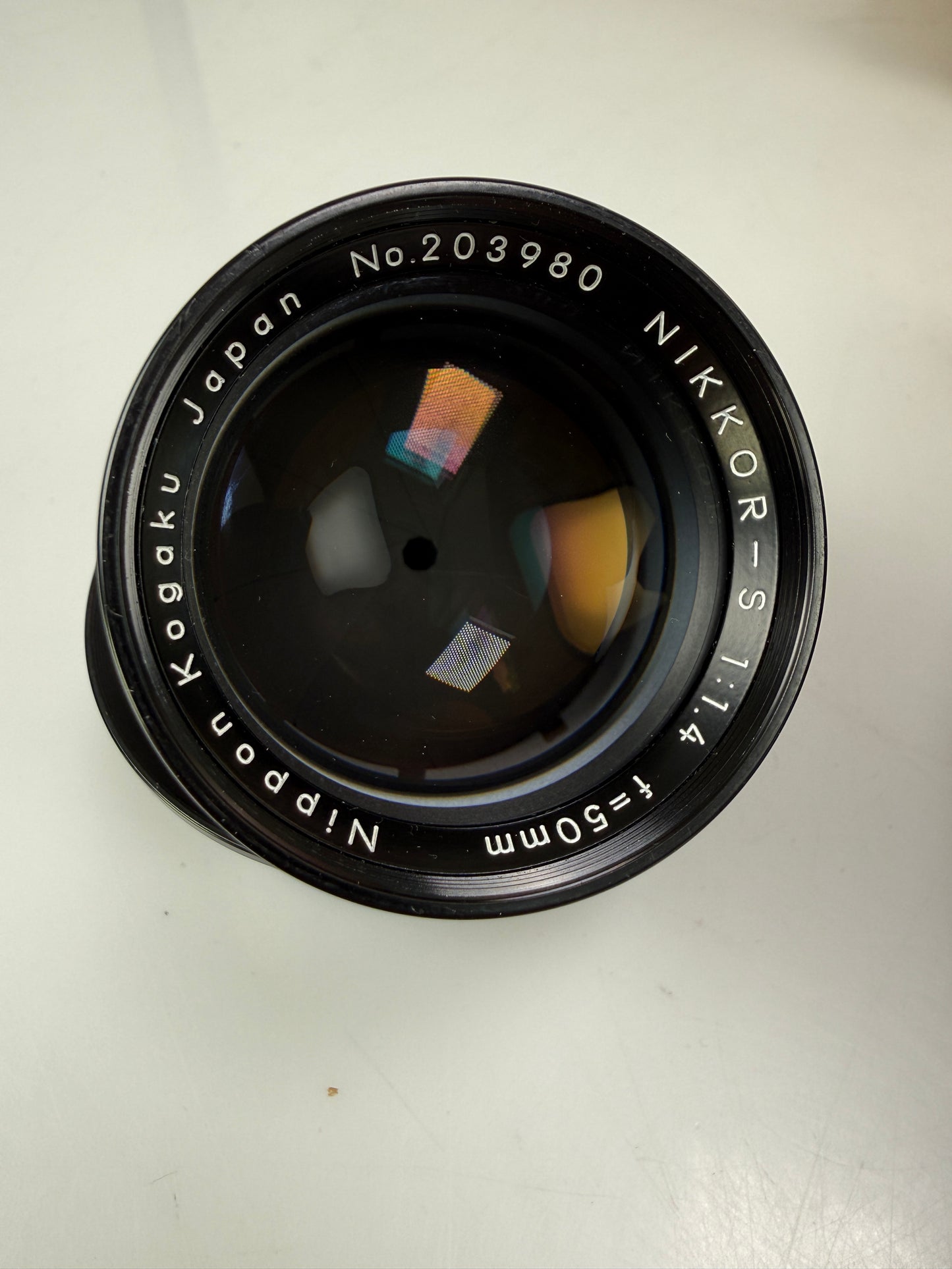 Nikon Nikkor S 5cm 50mm f1.4 Nippon Kogaku Rangefinder Lens Black 2000 limited edition