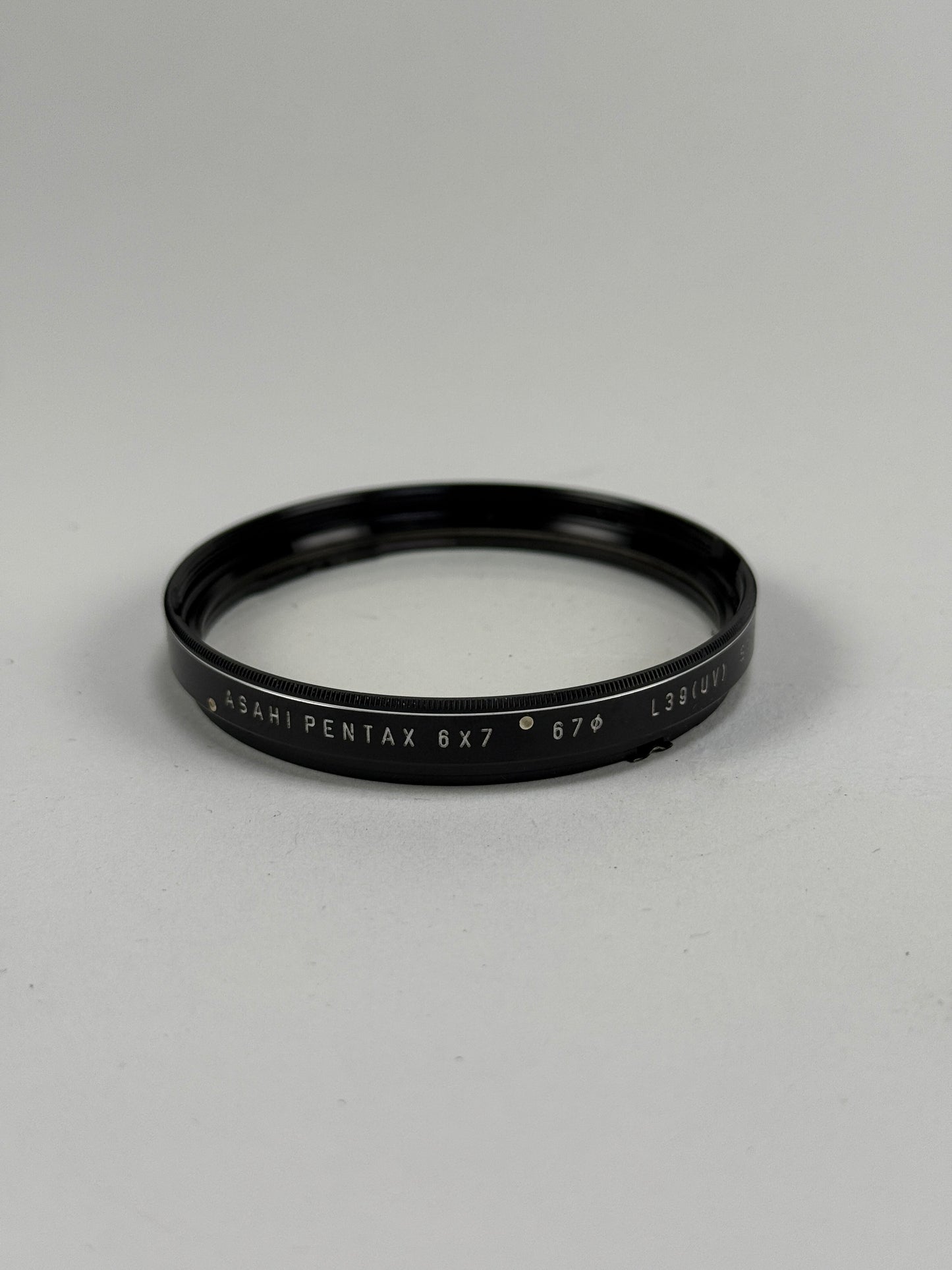 ASAHI Pentax 6x7 67 SMC Filter 100mm L39 UV for 55mm lens bayonet mount
