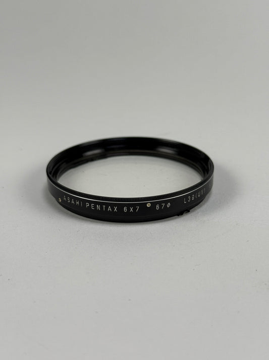 ASAHI Pentax 6x7 67 SMC Filter 100mm L39 UV for 55mm lens bayonet mount