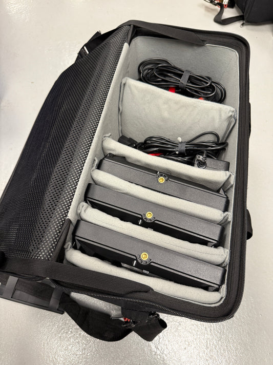 Aputure Amaran P60c RGBWW LED Soft Light Panel 3 light kit
