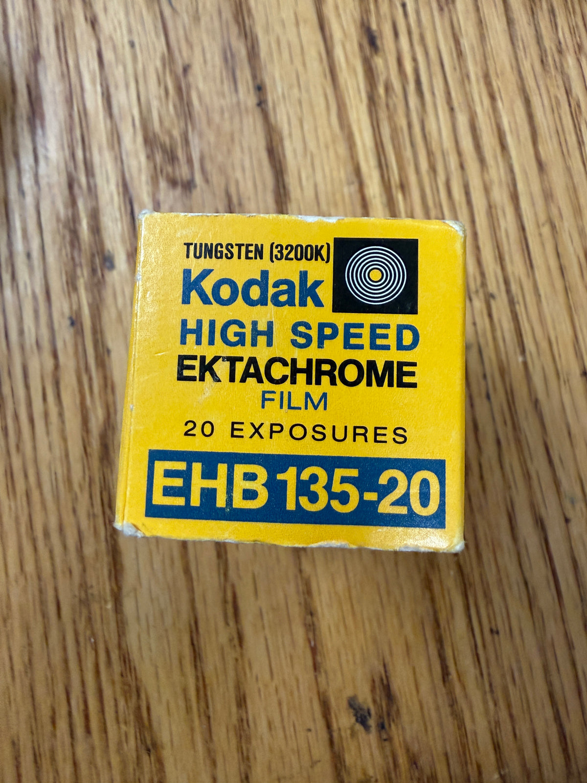 Kodak Ektachrome High Speed 35mm Film EHB 135-20