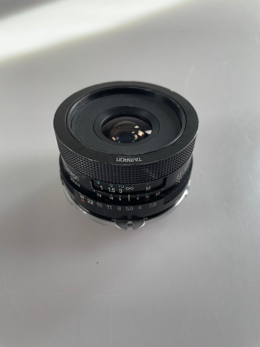 Tamron 28mm f2.5 Adaptall 2 With Nikon Mount