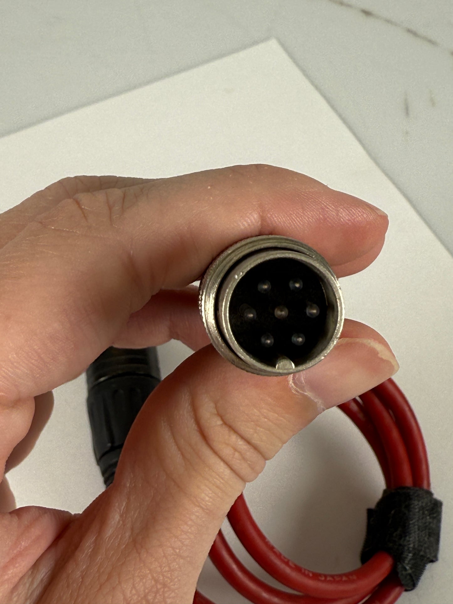 Kudelski Nagra Reel to reel field tape recorder Cable