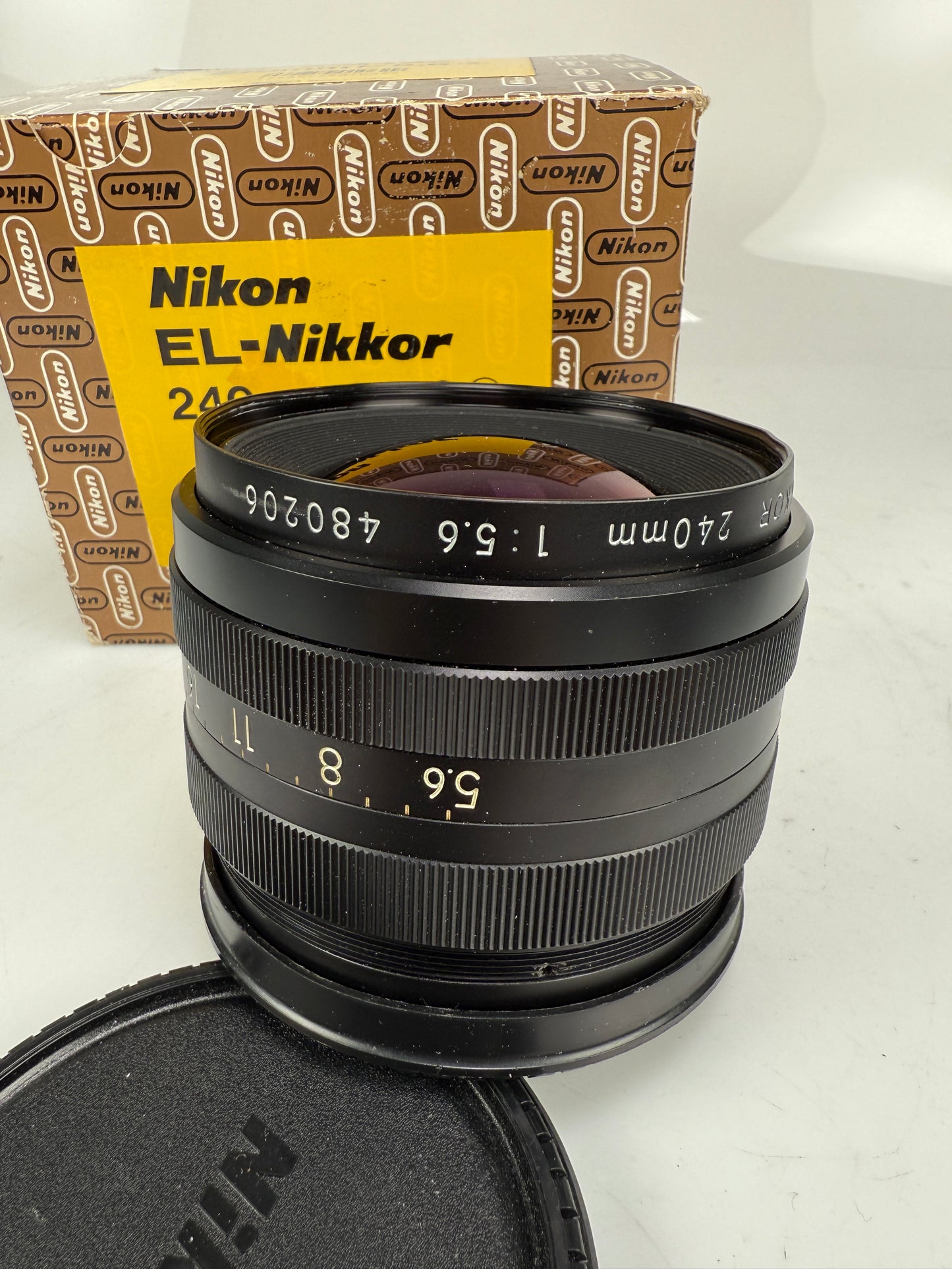 Nikon EL-Nikkor 240mm F5.6 A Enlarging Lens RARE