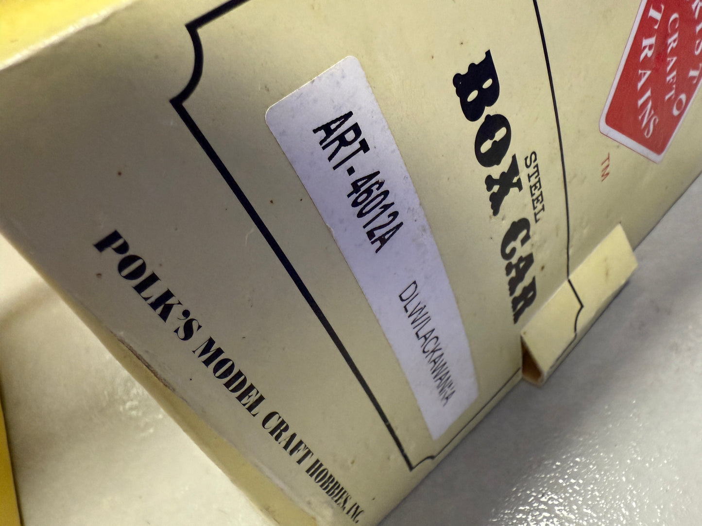 Aristo-Craft REA-46012 Lackawanna "Route of the Phoebe" Boxcar 1:29 G-Gauge