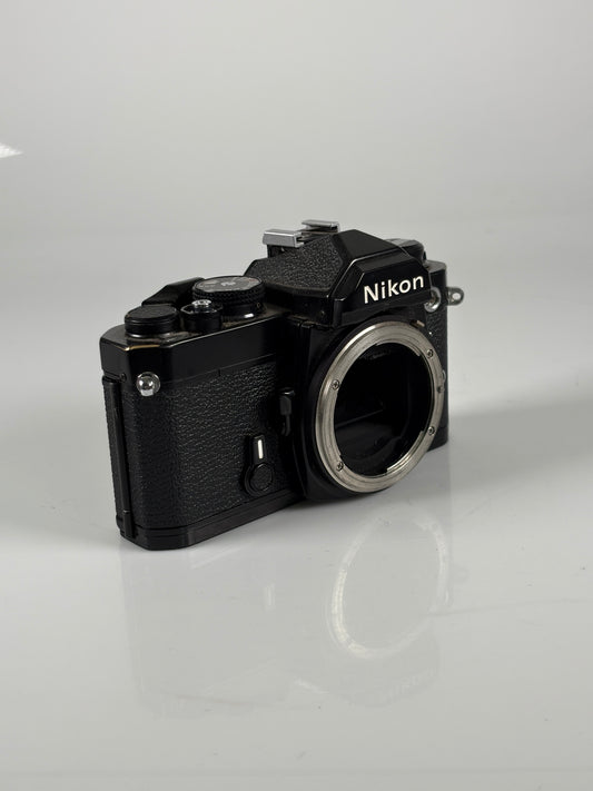 Nikon FE black 35mm SLR Film Camera Body