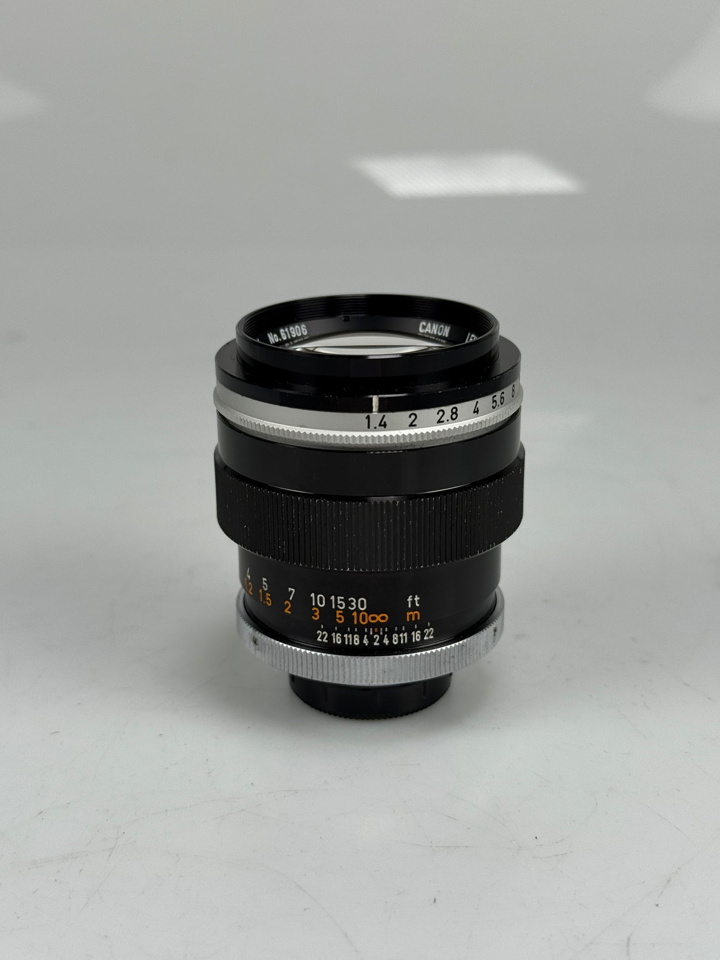 Canon TV-16 50mm f/1.4 C Mount Lens High Speed Cine Lens