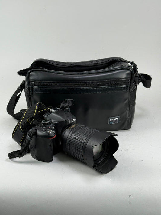 Nikon D5100 16.2MP DSLR Camera (Kit w/ AF VR DX 18-105mm Lens)