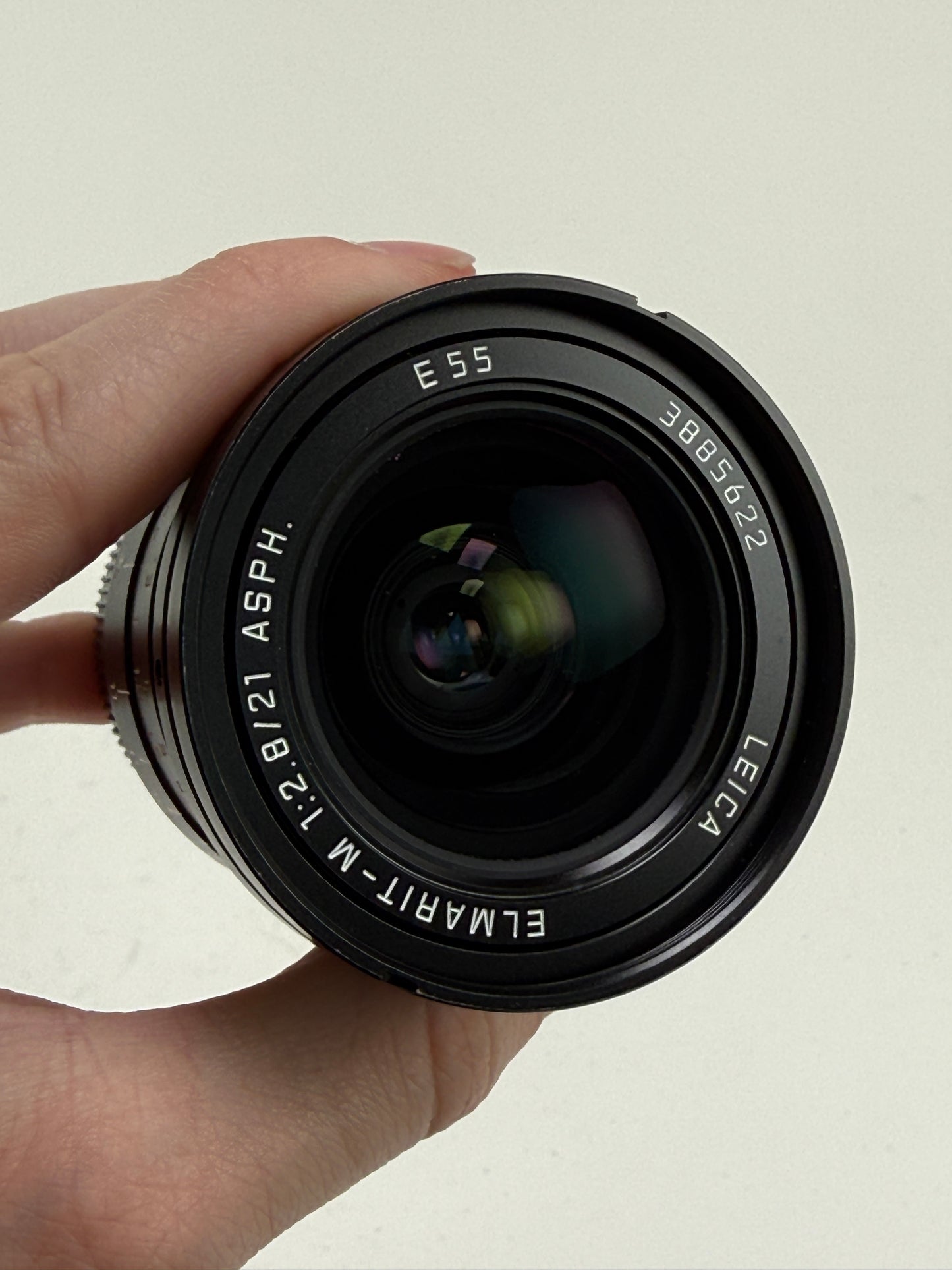 Leica Elmarit-M 21mm F2.8 ASPH E55 Lens 6Bit Black 11135