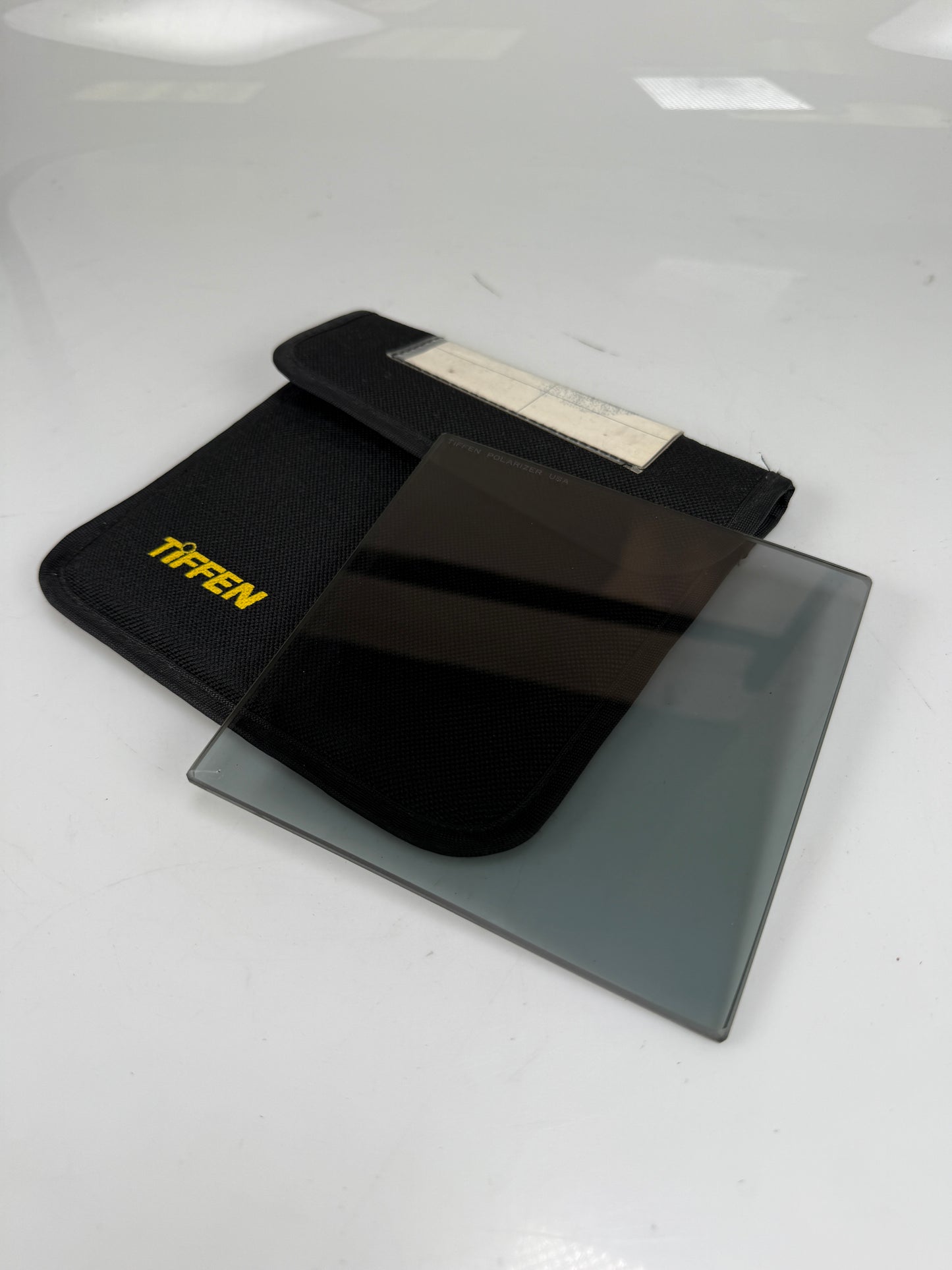 Tiffen Professional 6"x6" Square Polarizer Camera Filter with Pouch