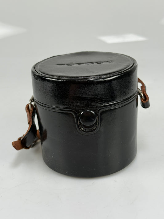 Topcon leather Lens Case For Topcor 58mm f1.4 Lens