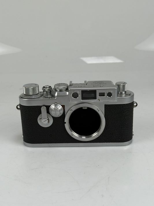 Leica IIIG Screwmount LTM Rangefinder Body in Chrome Silver