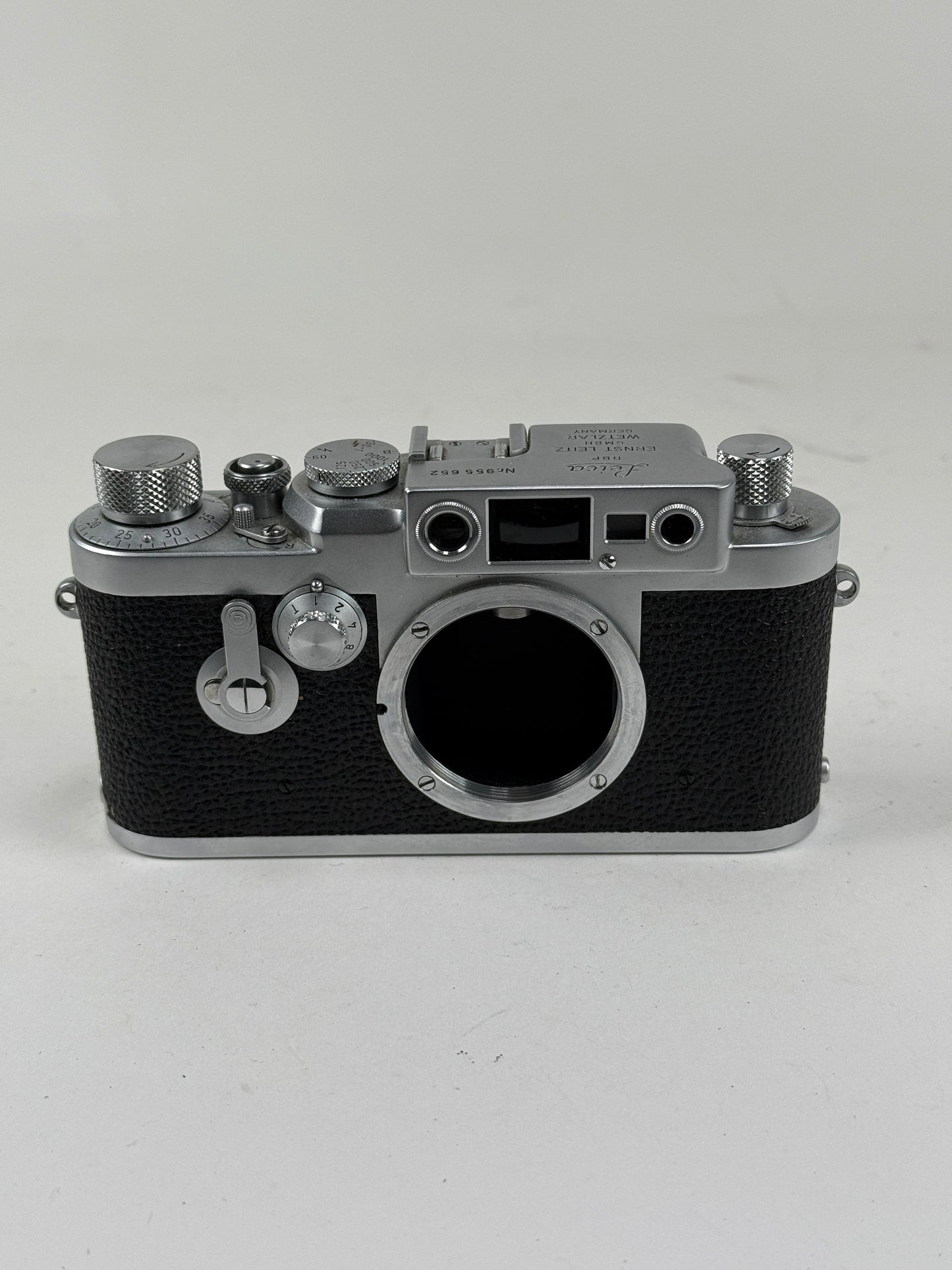 Leica IIIG Screwmount LTM Rangefinder Body in Chrome Silver