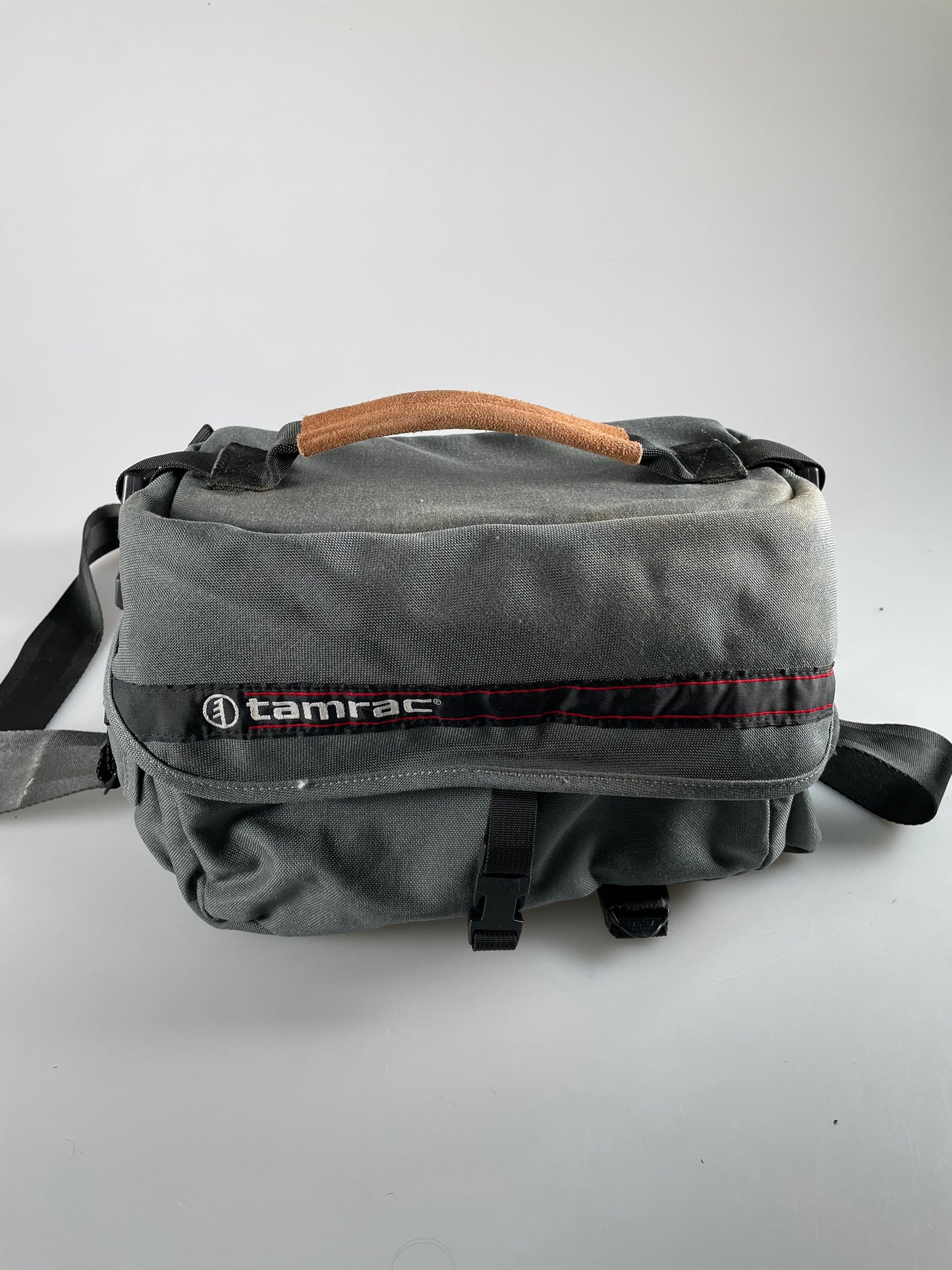 Vintage Tamrac canvas Camera Bag grey gray