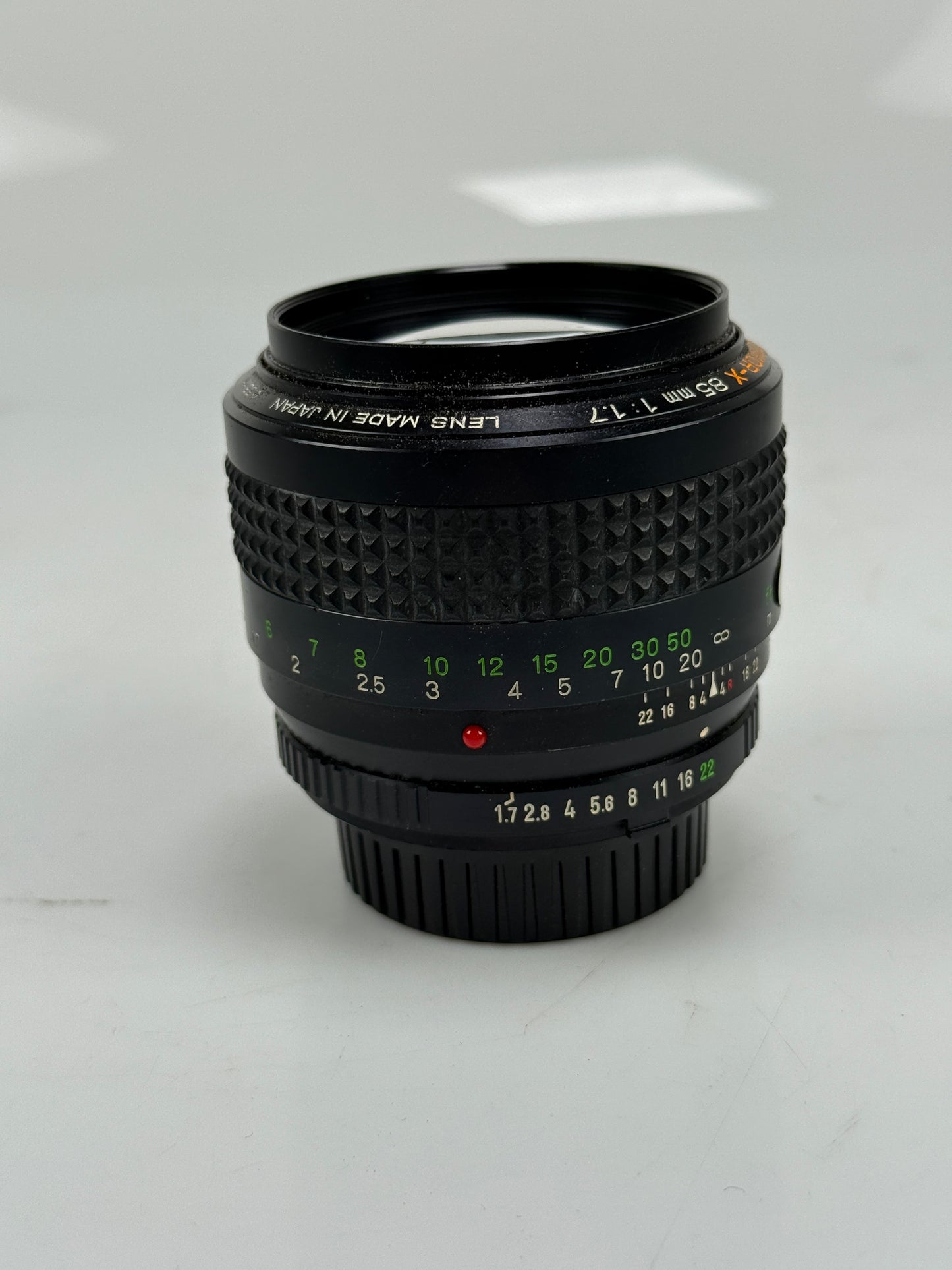Minolta MC ROKKOR X 85mm f1.7 MF Portrait Lens