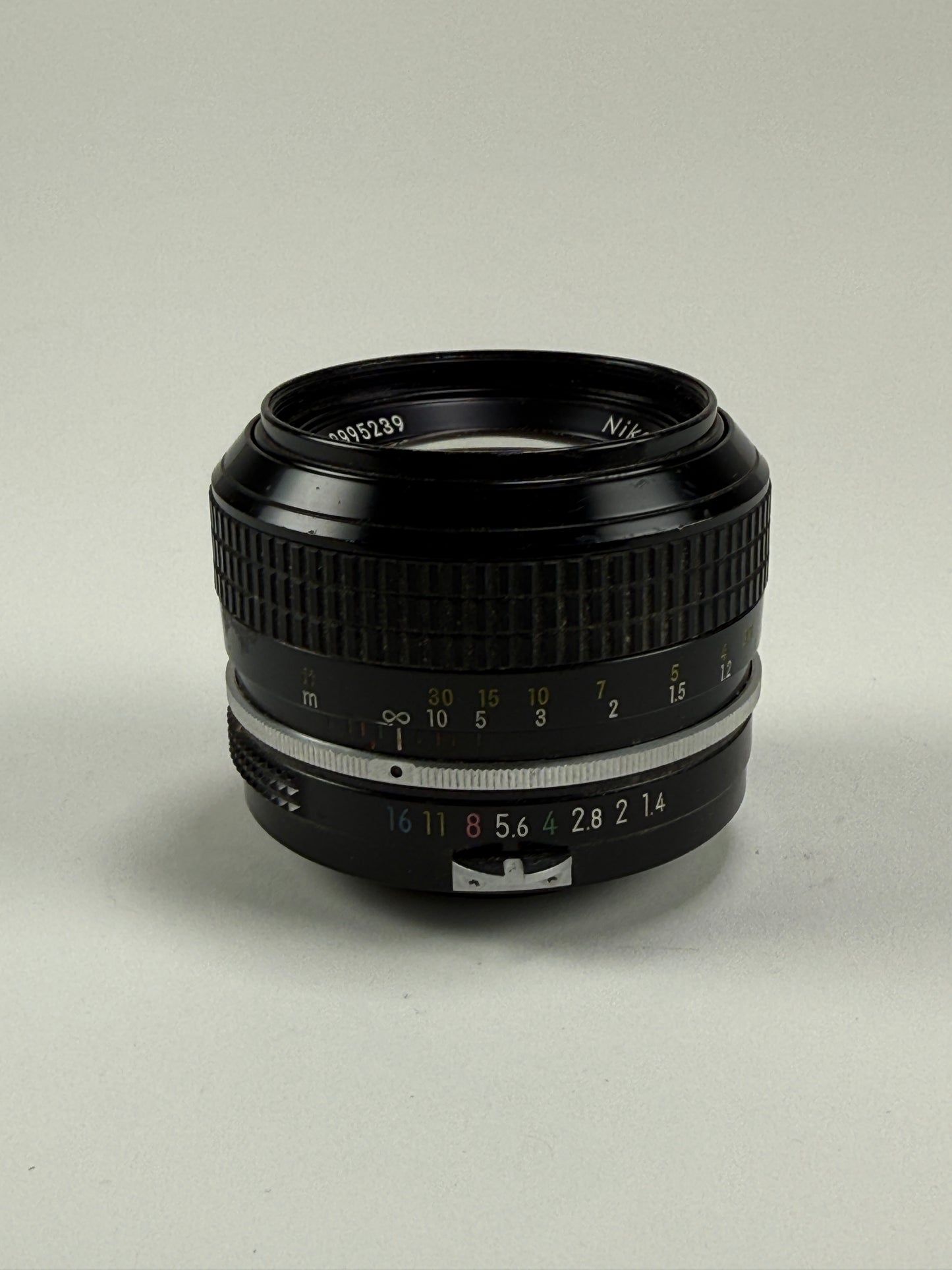 NIKON NIKKOR non AI 50mm f1.4 Portrait MF Prime Camera Lens