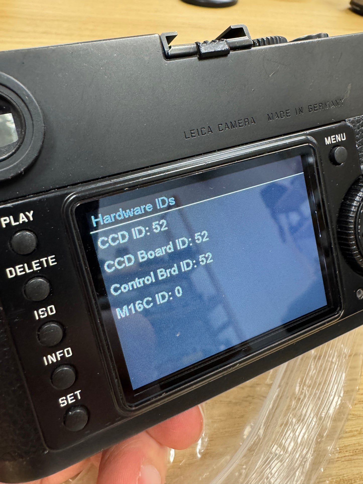Leica M Monochrom Black Digital Rangefinder CCD sensor