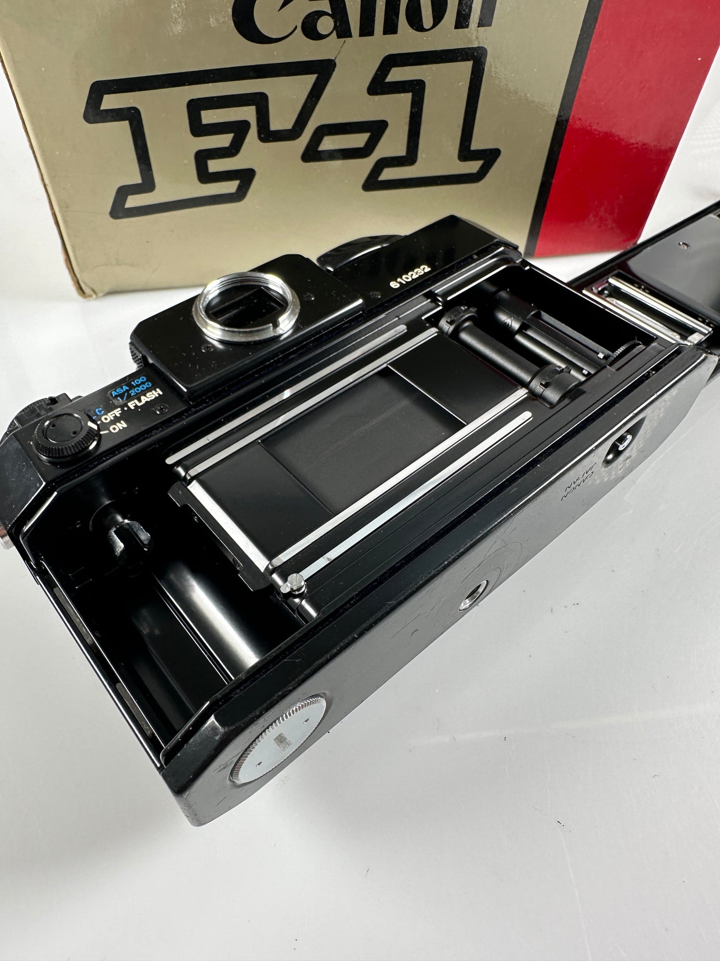 Canon F-1 1980 Lake Placid Olympics Film Camera Body