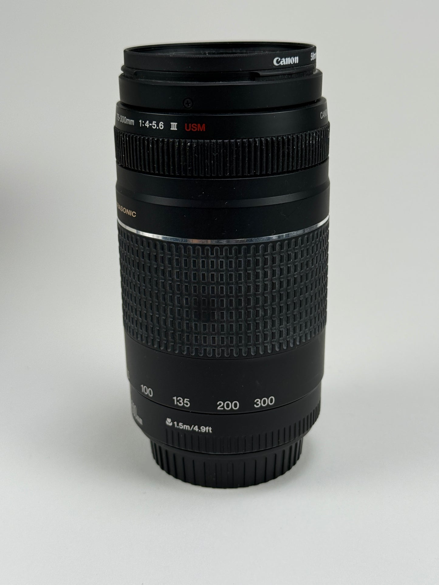 Canon EF 75-300mm f4-5.6 III Telephoto Zoom Lens Ultrasonic