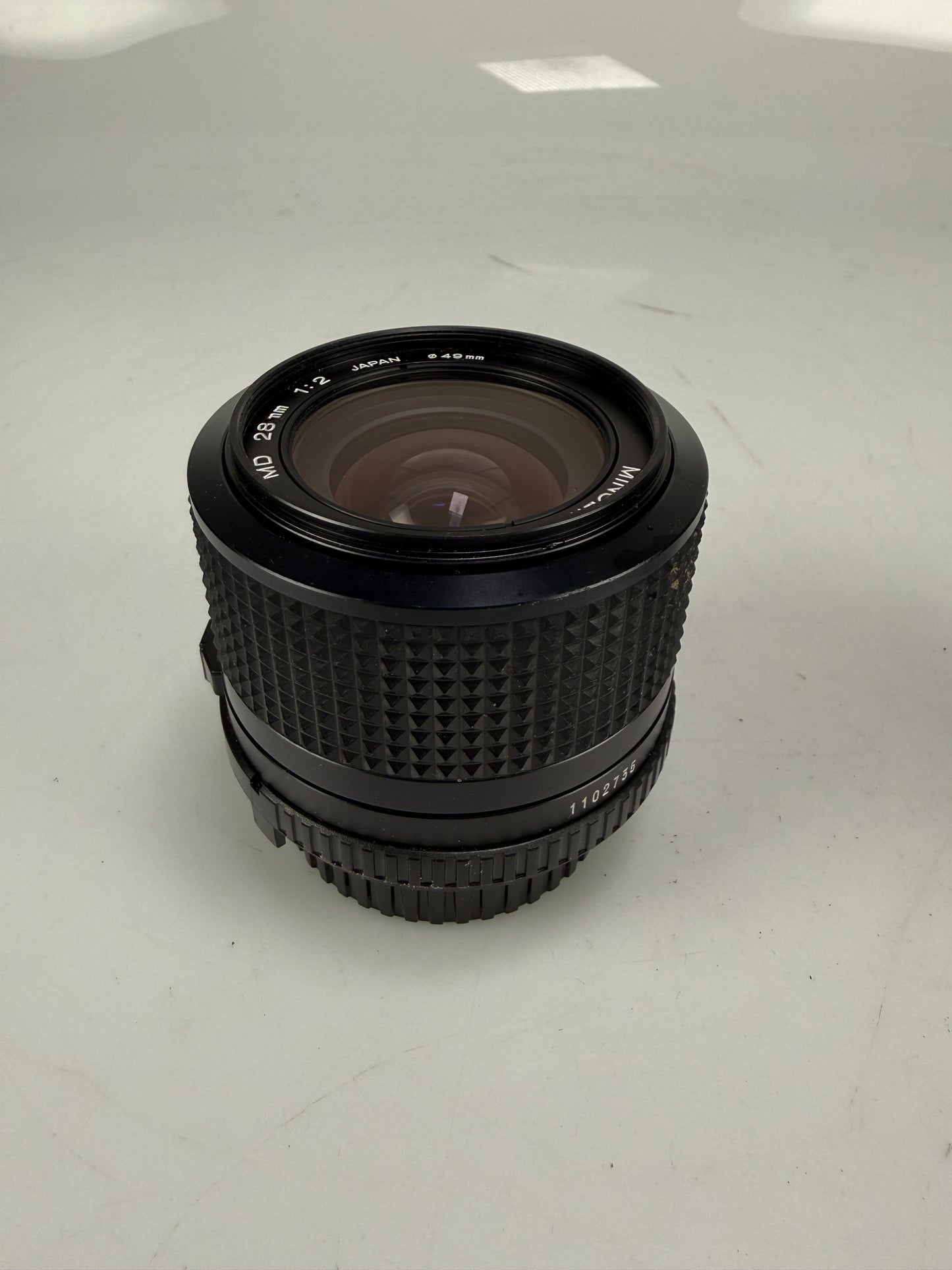 Minolta MD 28mm f2 MF Prime Lens for MD Mount