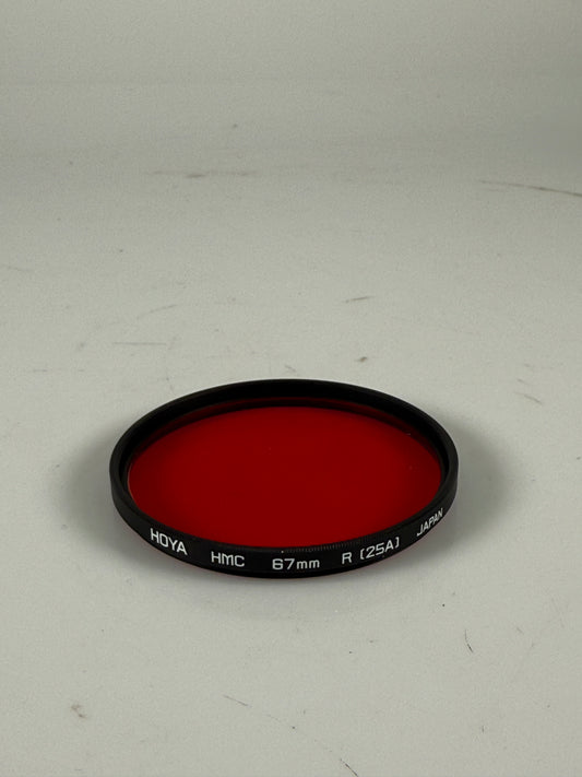 Hoya 67mm R(25A) Red lens Glass Filter