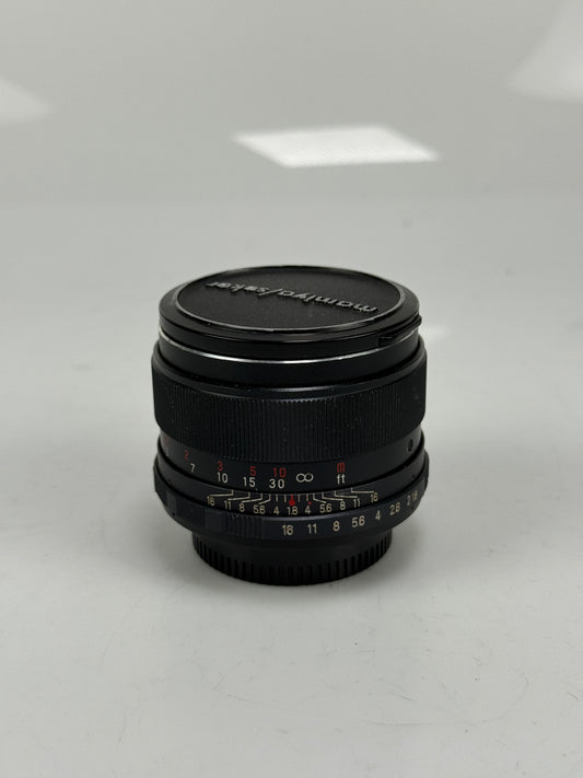 Auto Mamiya Sekor 55mm f1.8 M42 Screw Mount Lens