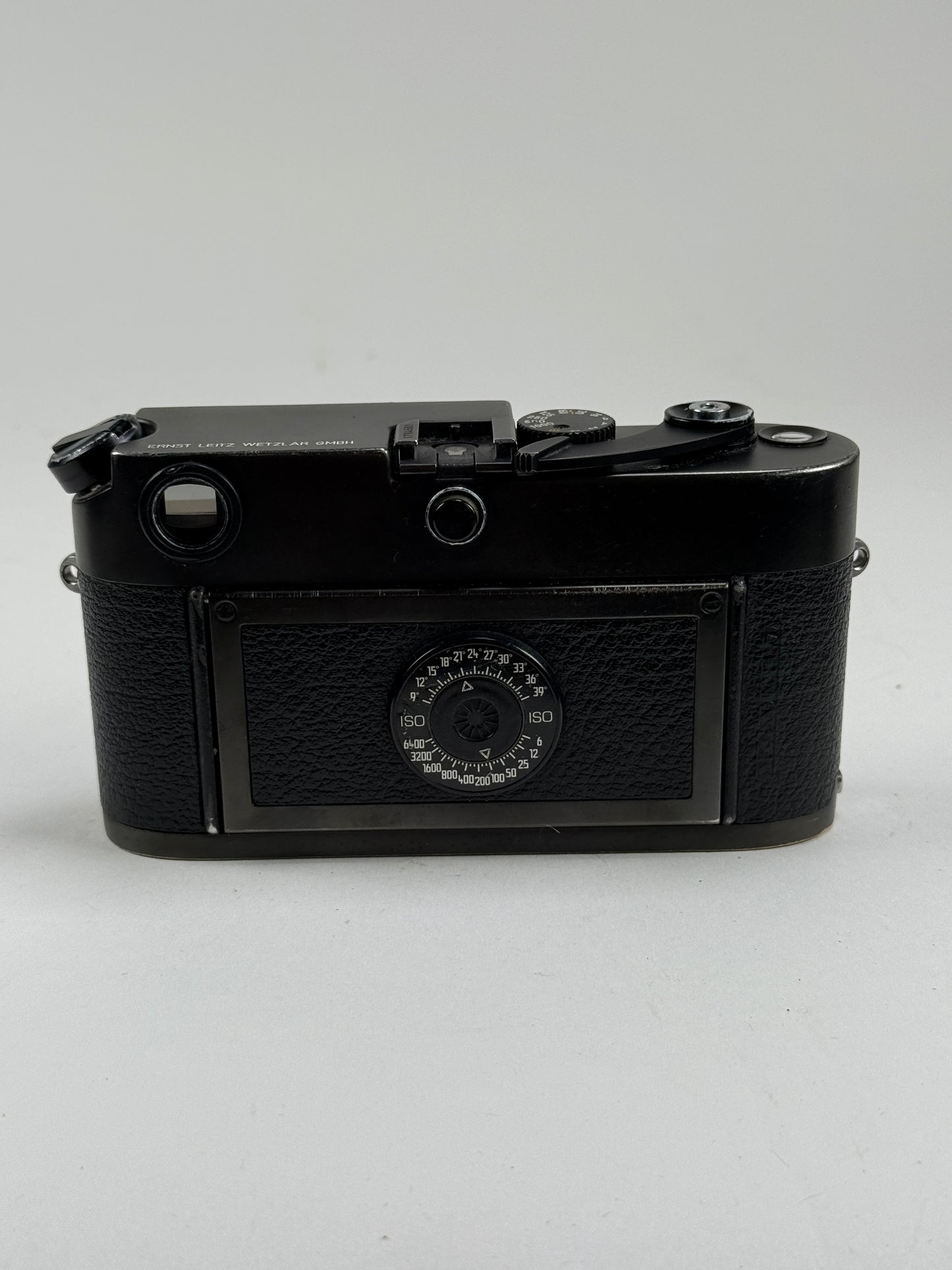 Leica M6 Classic 0.72 35mm rangefinder film camera black, MP lever, DAG CLA