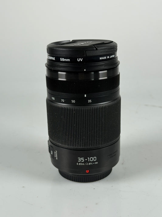 Panasonic Lumix G 35-100mm f2.8 X Vario II Power O.I.S. MFT Lens H-HSA35100