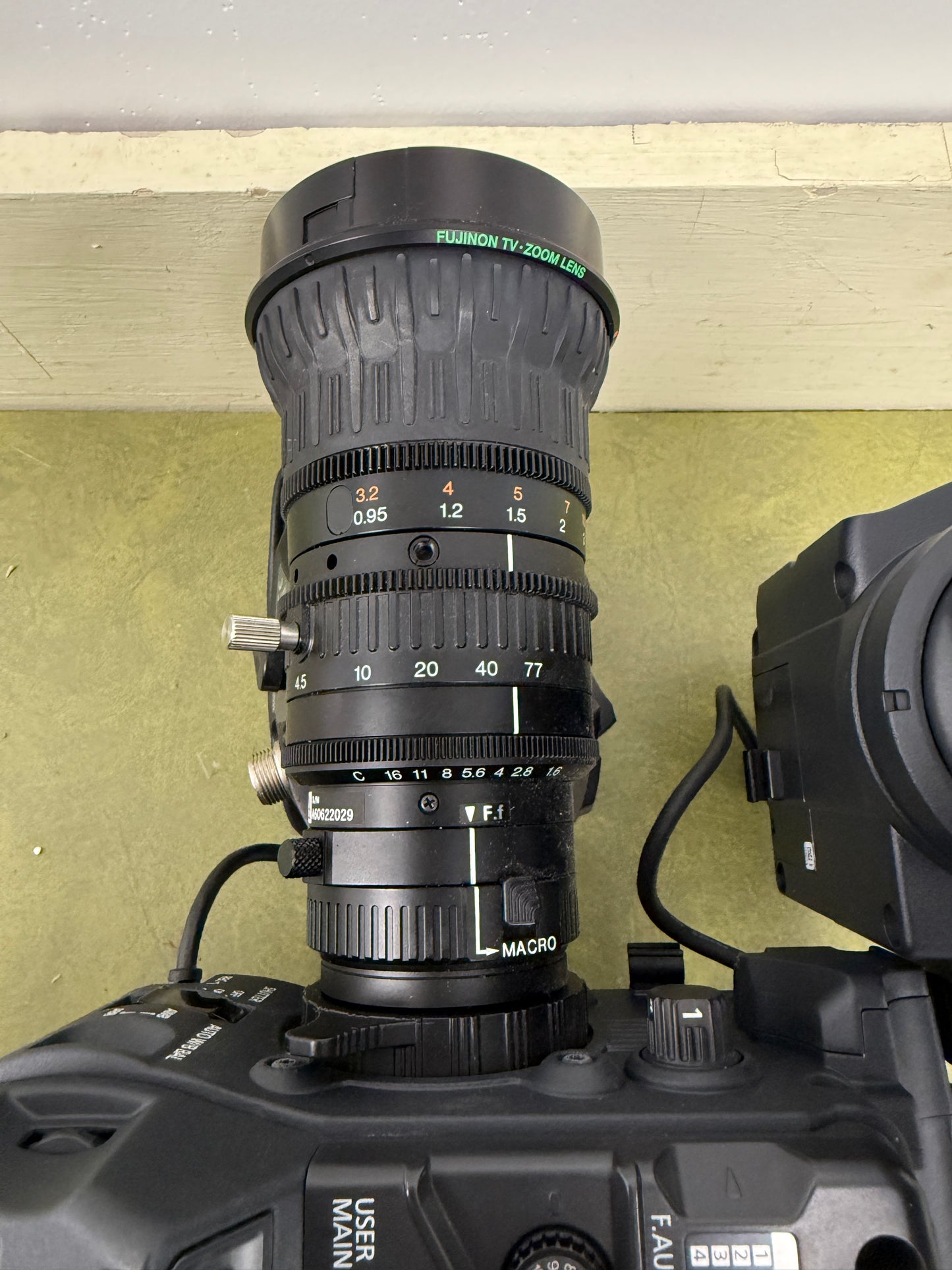 Panasonic AG-HPX370P P2 Camcorder with Fujinon T17X4.5BRM-L14 f1.6/5-77mm Lens