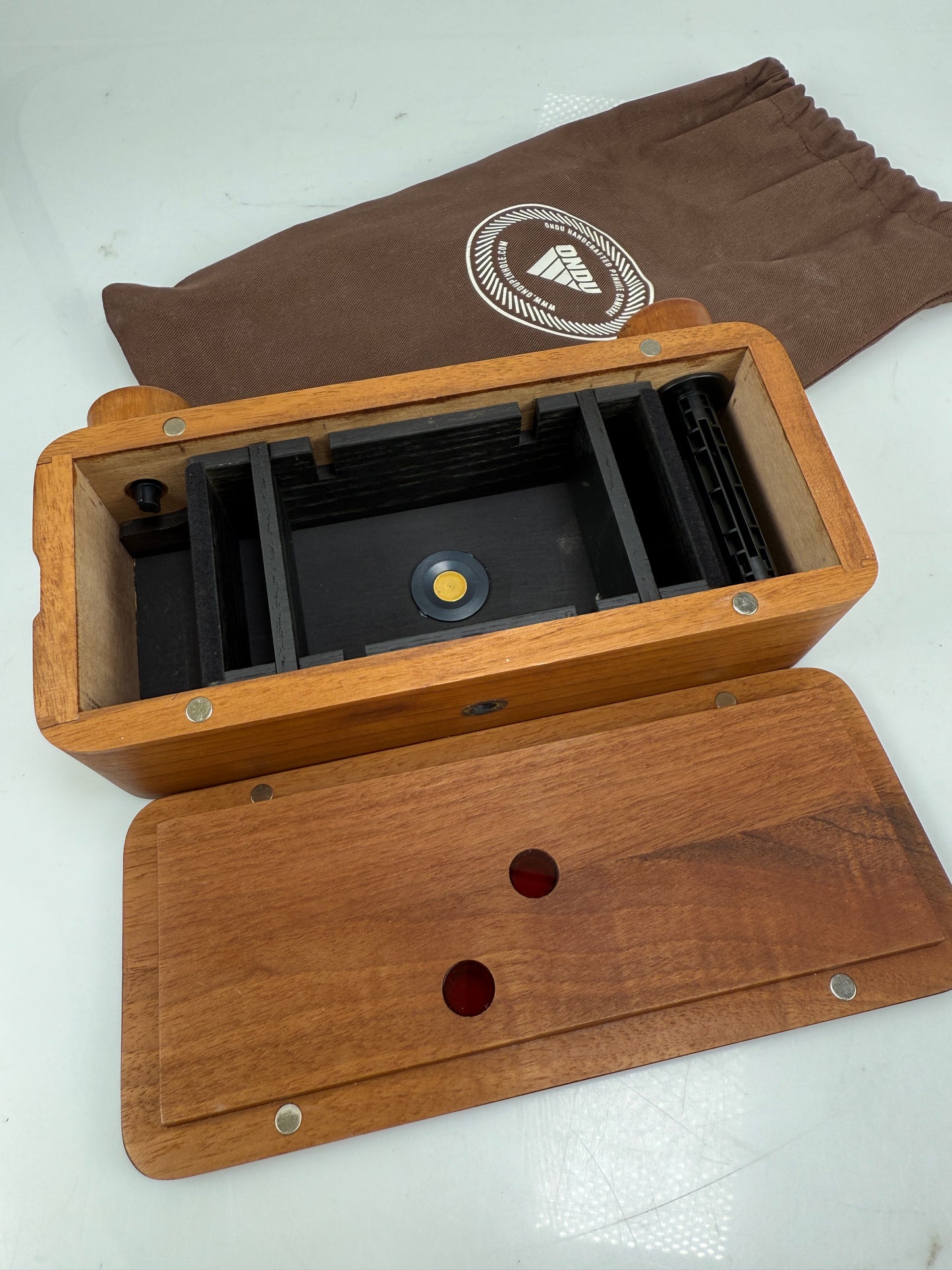 Ondu 6x6 6x12 6x9 Pinhole Camera medium format wooden