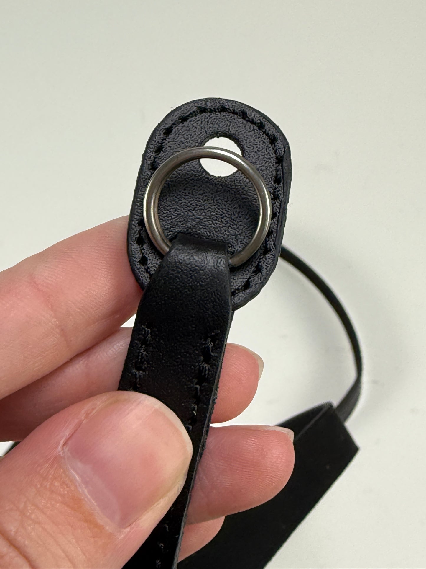 Leica Genuine Original Black Camera Leather Neck Strap