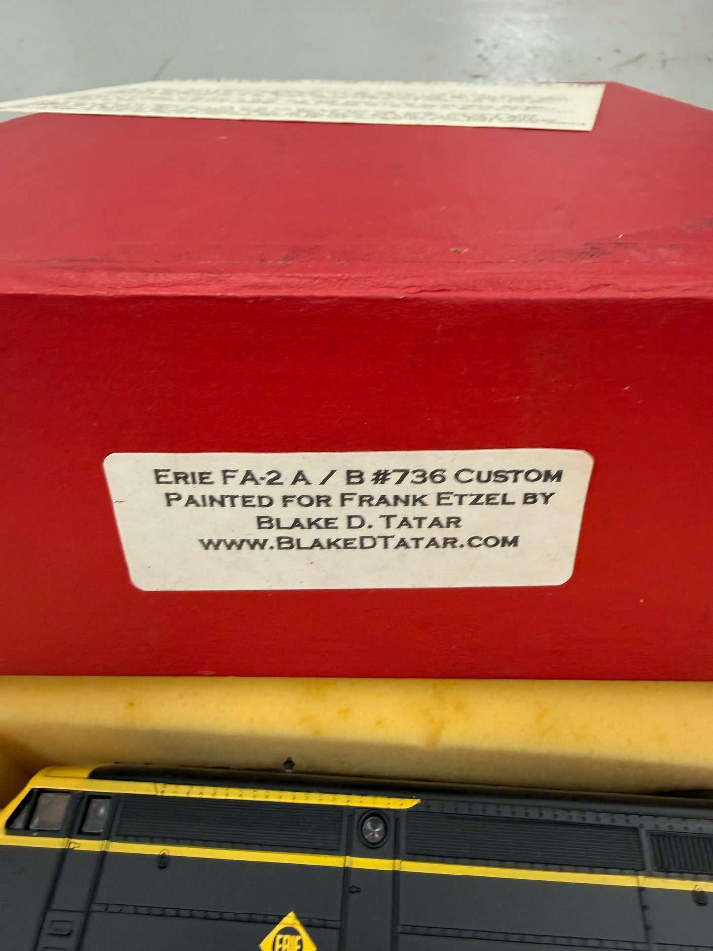 HO Scale Key Imports ALCO Erie FA-2 A/B Custom Set Blake Tatar