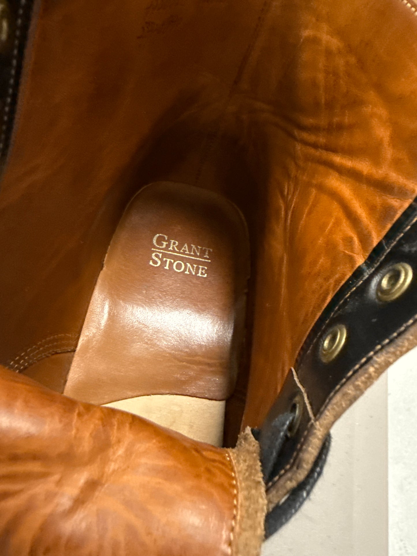 Grant Stone Ottawa Boots, Black Chromexcel, US 10.5D, Excellent Condition