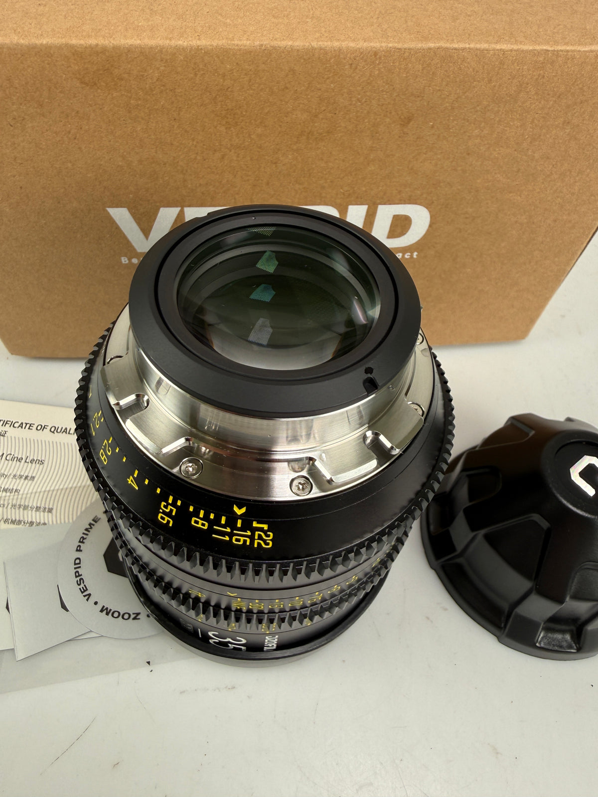 DZOFilm Vespid 35mm T2.1 Prime Lens (ARRI PL, Feet)