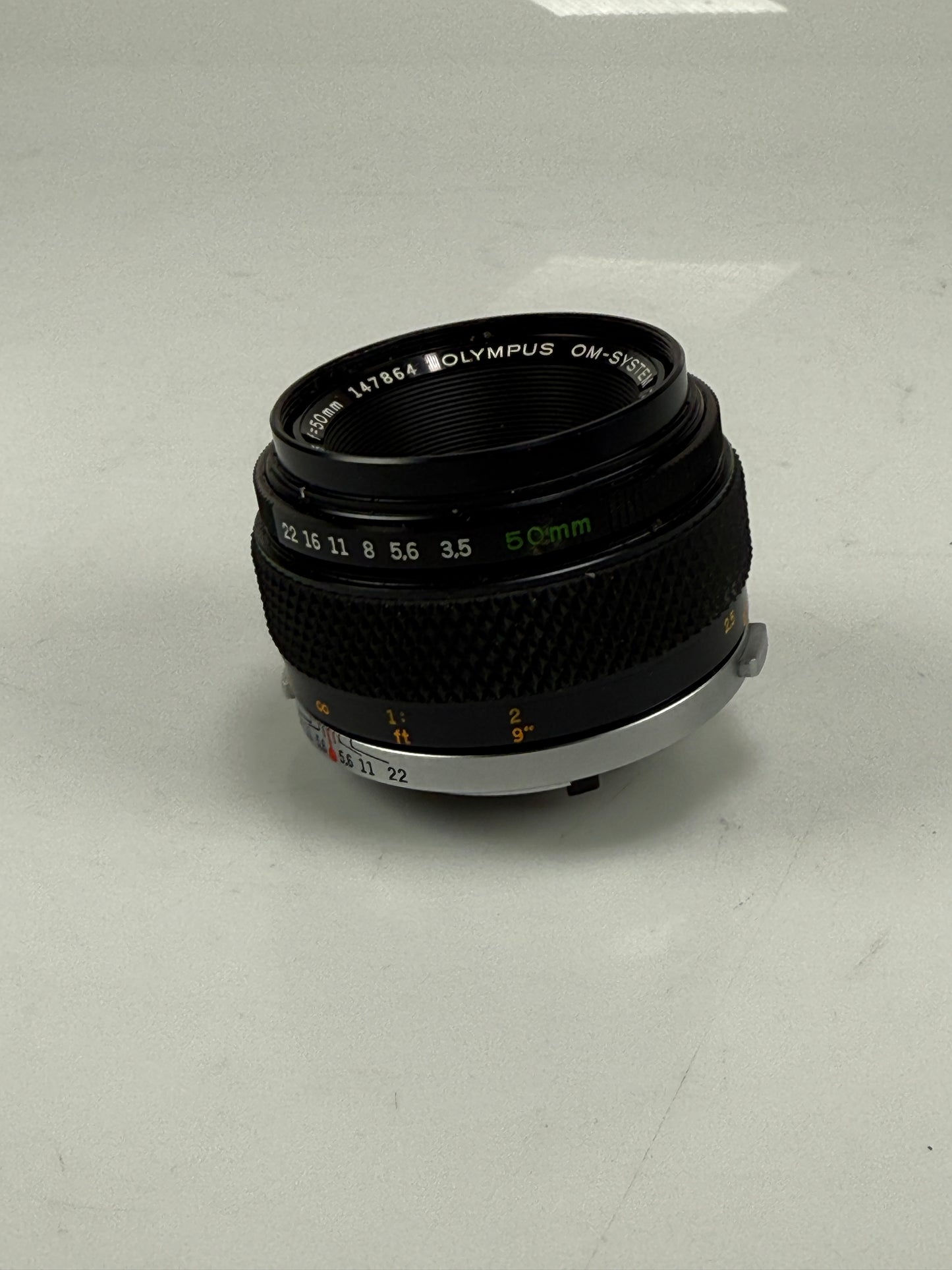 Olympus 50mm f3.5 MC OM Zuiko Macro lens