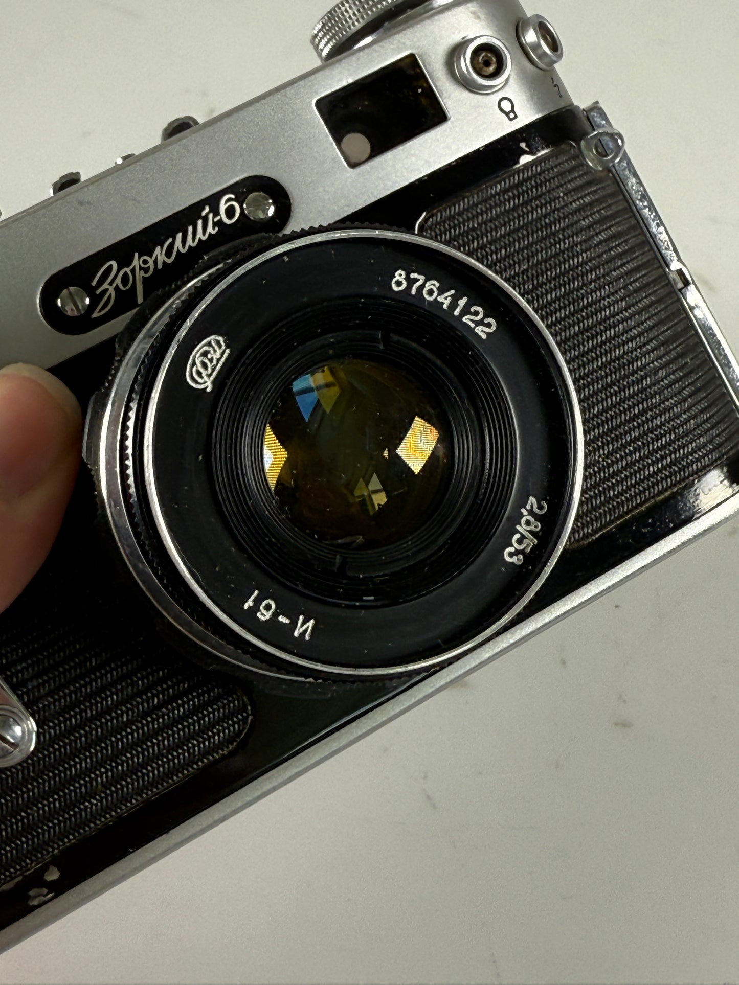 Zorki 6 LEICA Rangefinder Camera 53mm f2.8 industrar 61 Lens