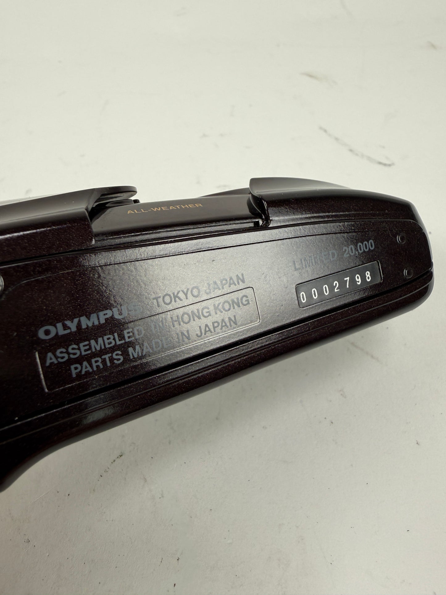 Olympus Stylus Epic Limited 35mm point and shoot p&s film camera 35mm f2.8