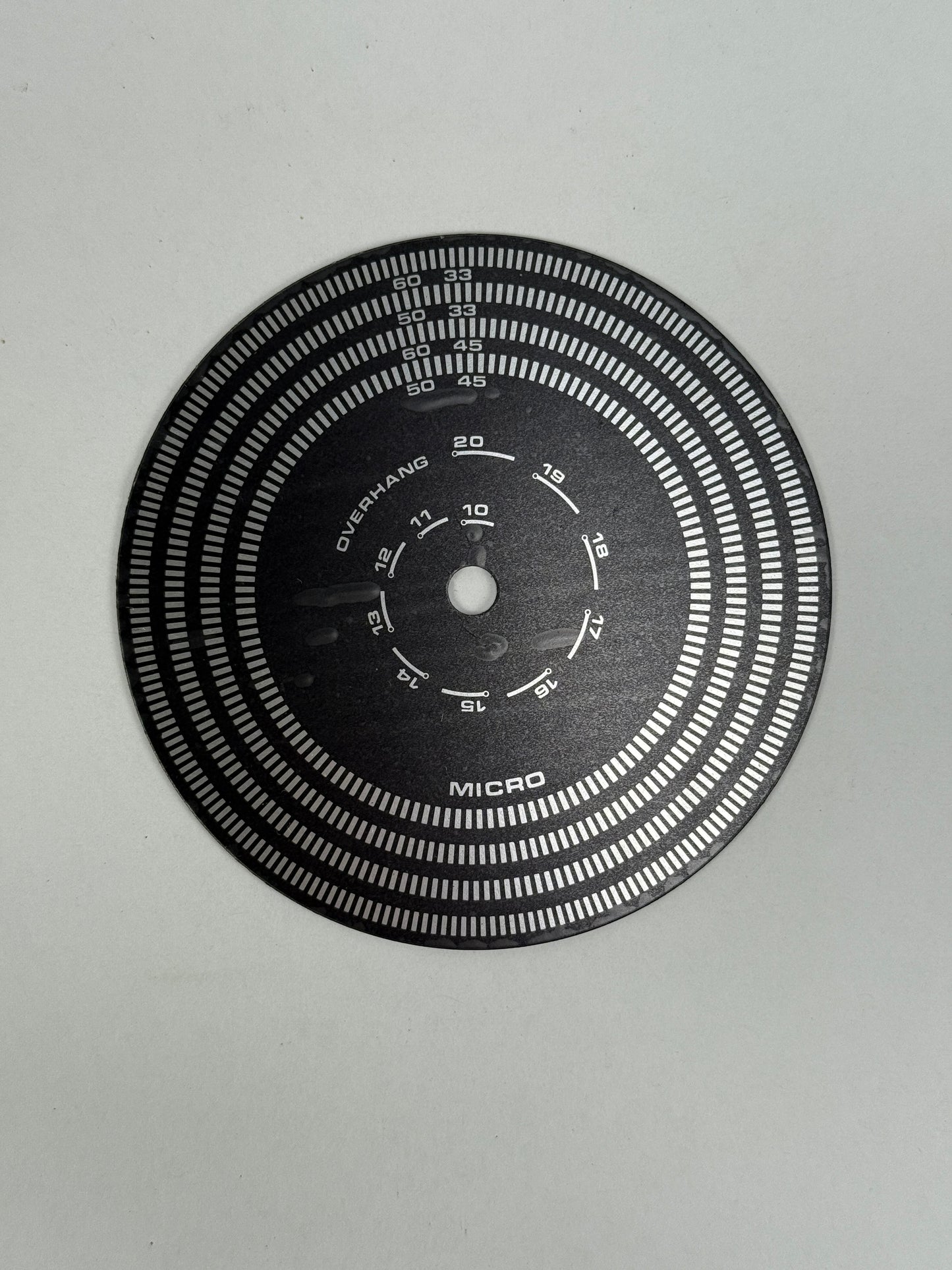 MICRO SEIKI MST-105 Stroboscope w/ Overhang Turntable Parts from Japan