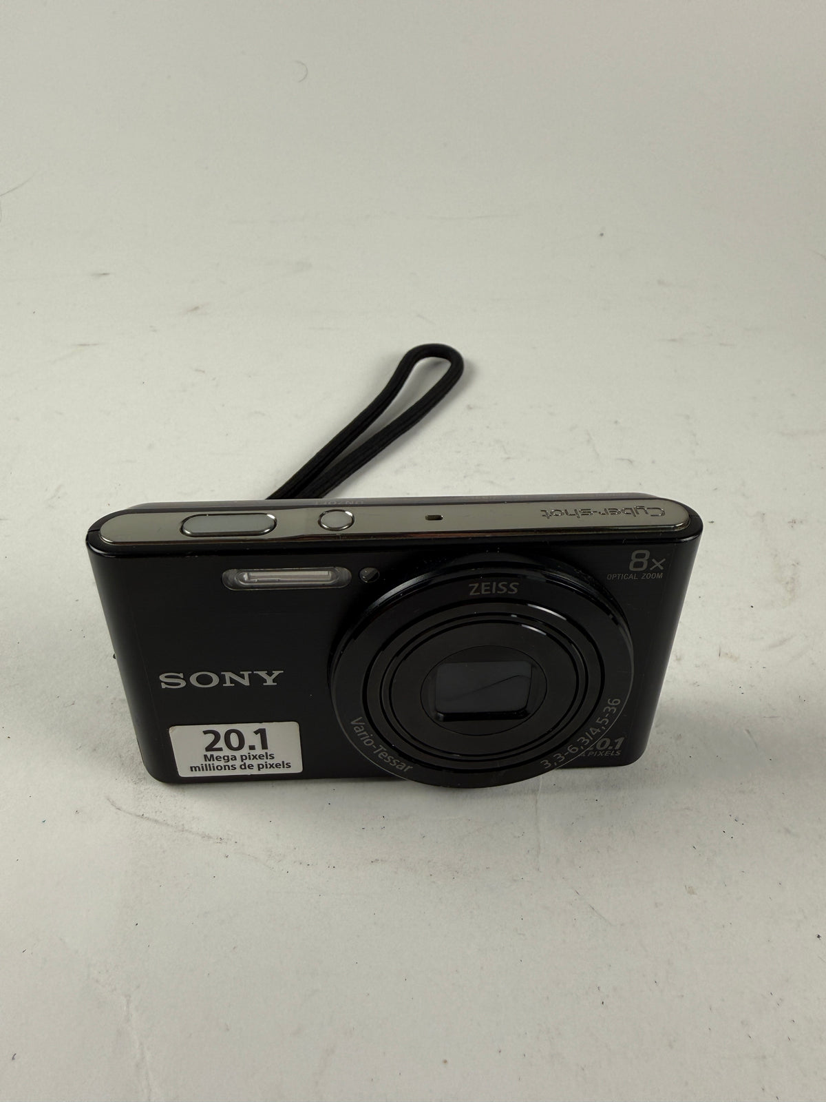 Sony DSC-W830 CyberShot 20.1MP Digital Camera 8x Zoom Black