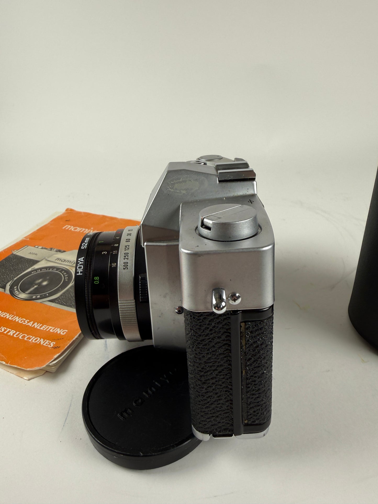 Mamiya Model 528AL 35mm Camera w/ 48mm f2.8 Lens and wide/telephone lenses