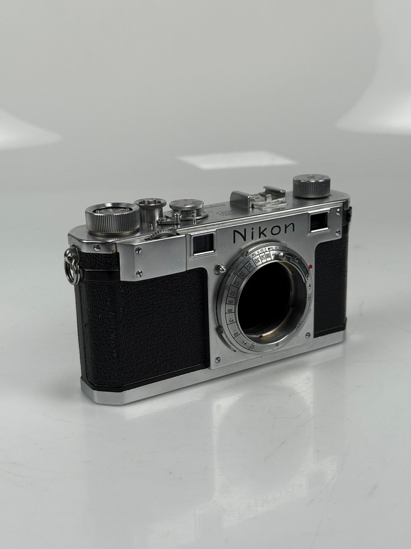 Nikon S rangefinder Chrome 35mm Film Camera Body