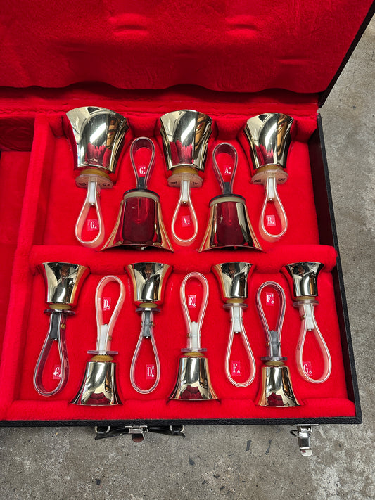 Malmark Case Handbells (G4-B4 and C#6-G6)