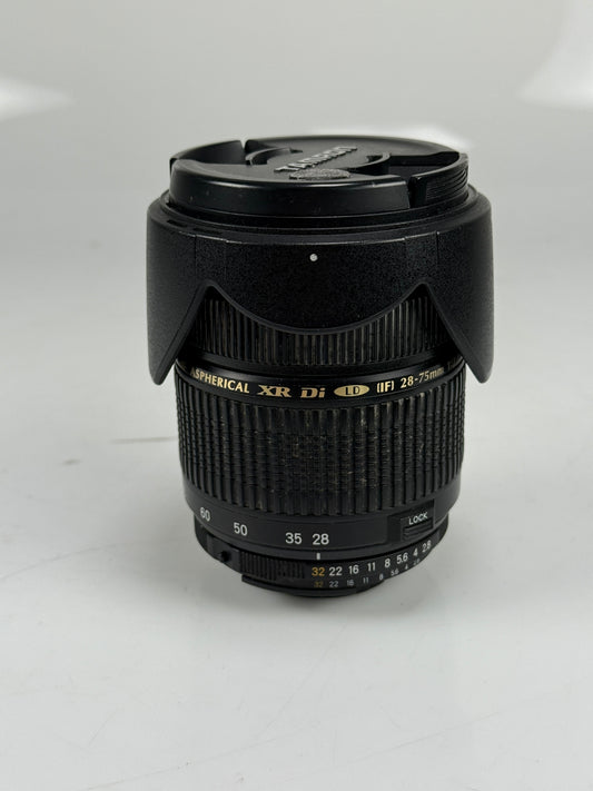 Tamron A09 AF 28-75mm F2.8 SP XR Di LD ASPH IF Macro Lens Nikon
