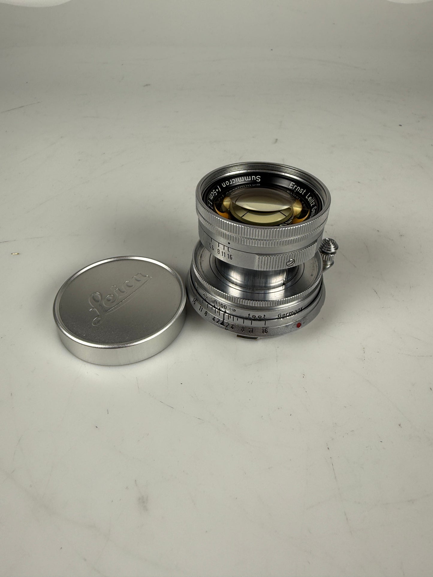 Leica 50mm f2 Summicron Radioactive M mount Rangefinder Lens